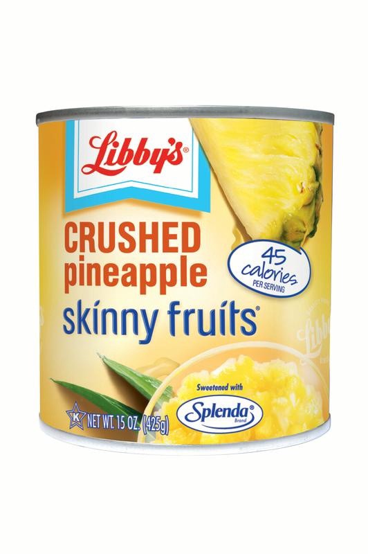 slide 1 of 1, Libbys Crushed Pine Splenda, 1 ct