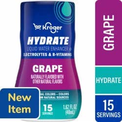 Kroger® Hydrate Grape Water Enhancer, 1.62 fl oz