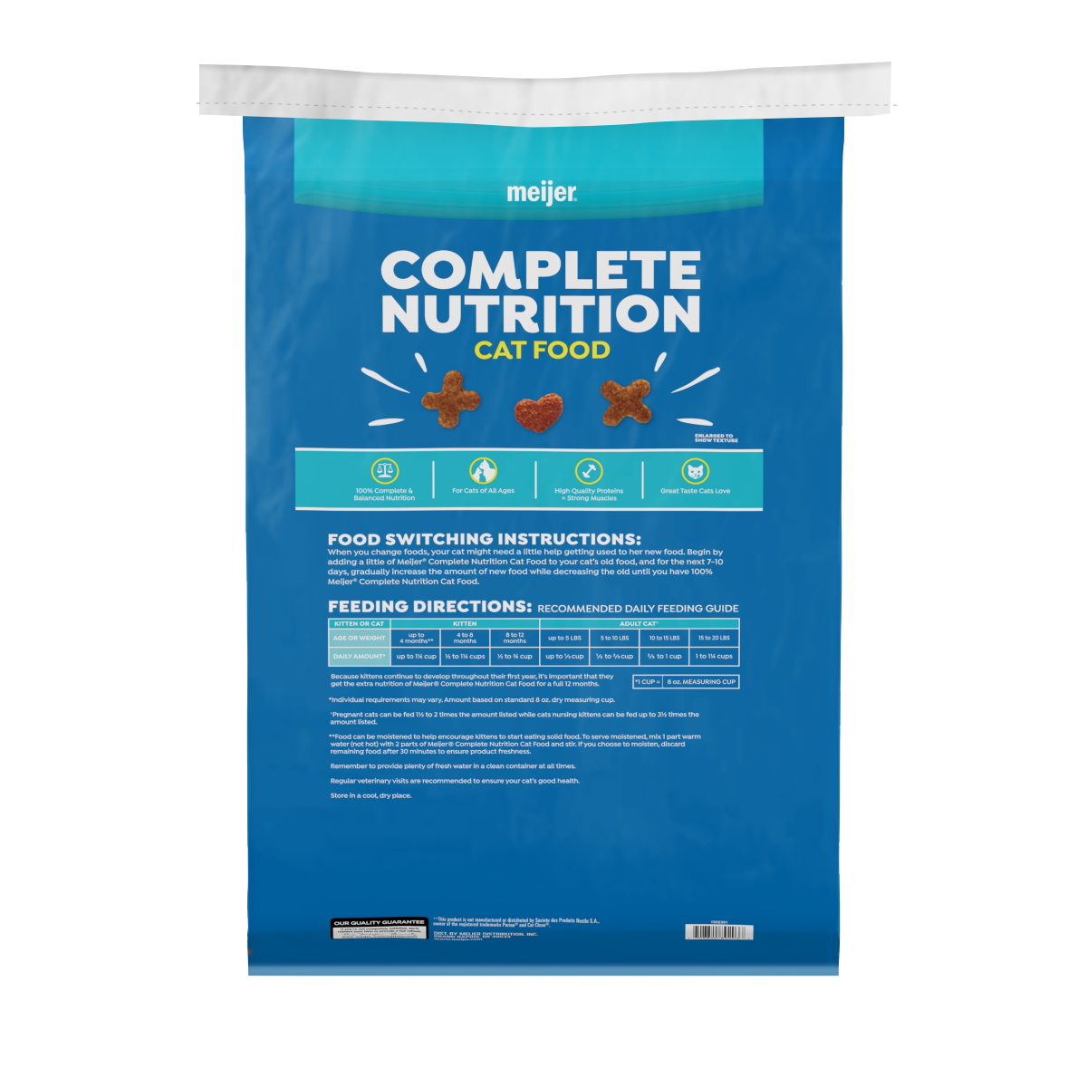 slide 4 of 9, Meijer Main Choice Complete Nutrition Dry Cat Food, 16 lb