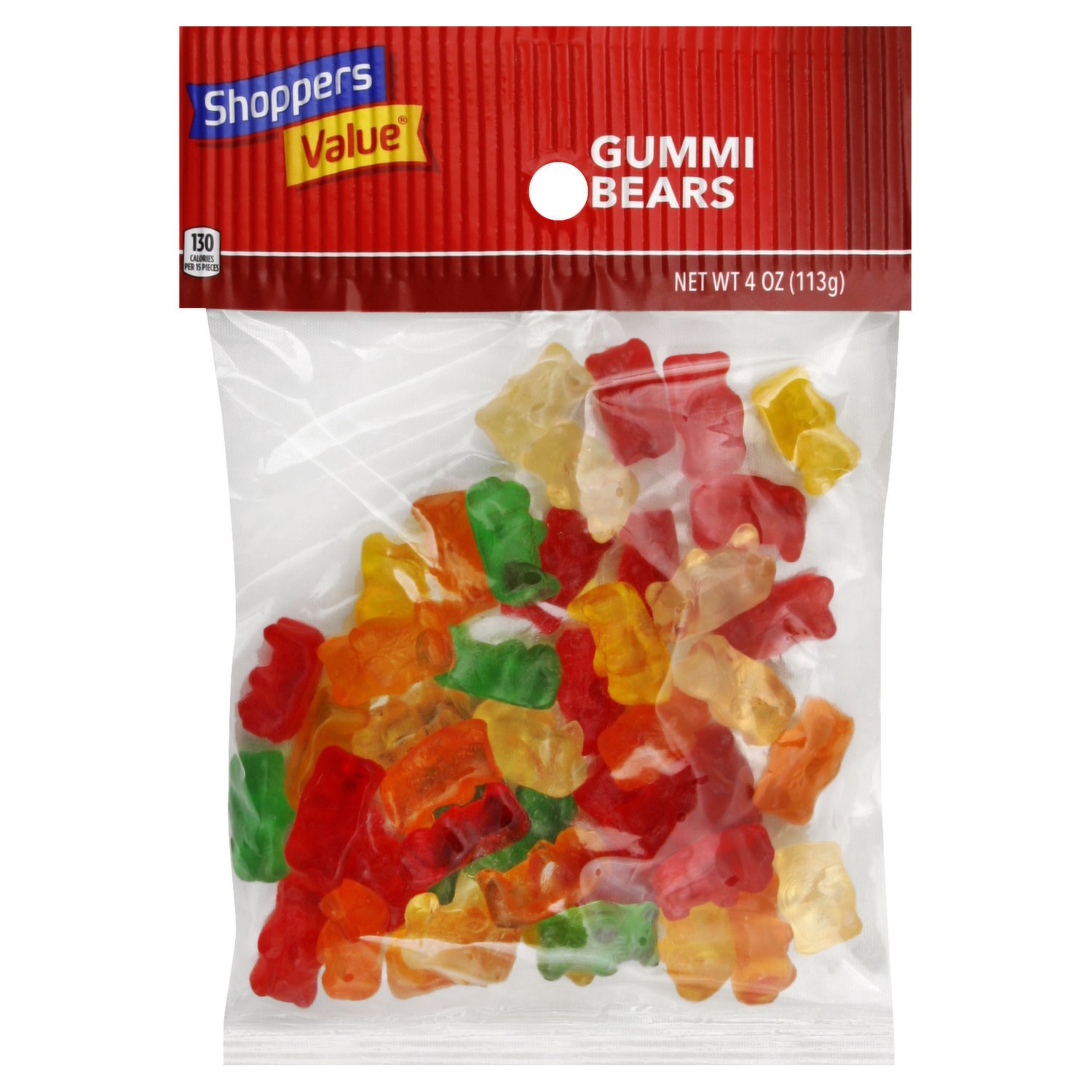 slide 1 of 1, Shoppers Value Gummi Bears Candy, 4 oz