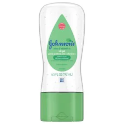 Johnson's Baby Oil Gel, Aloe Vera & Vitamin E, Soothing, 6.5 fl. oz