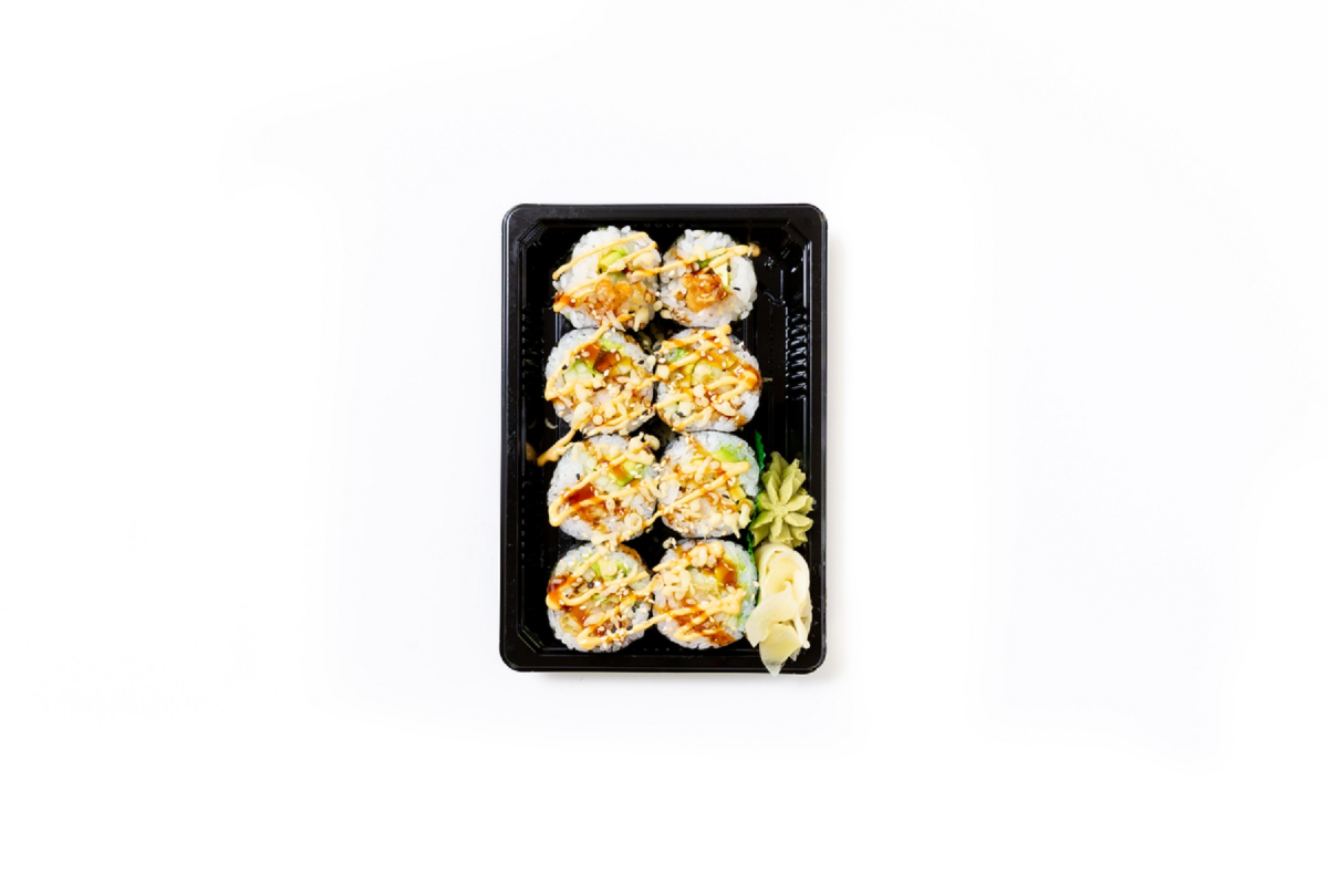 slide 1 of 1, Hissho Sushi Tempura Shrimp Roll, 9 oz