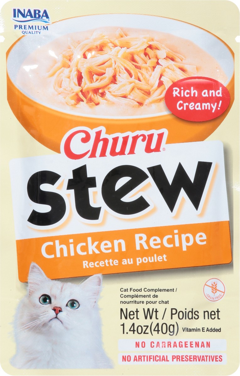 slide 7 of 16, Inaba Churu Stew Chicken Recipe Cat Food Complement 1.4 oz, 1.4 oz
