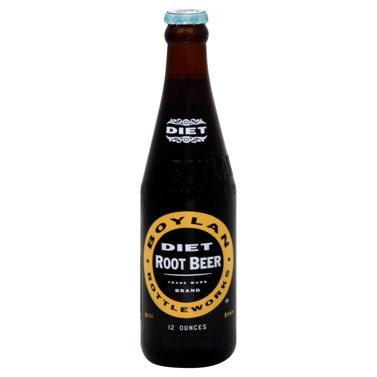 slide 1 of 1, Boylan 24/12Oz Diet Root Beer, 12 oz