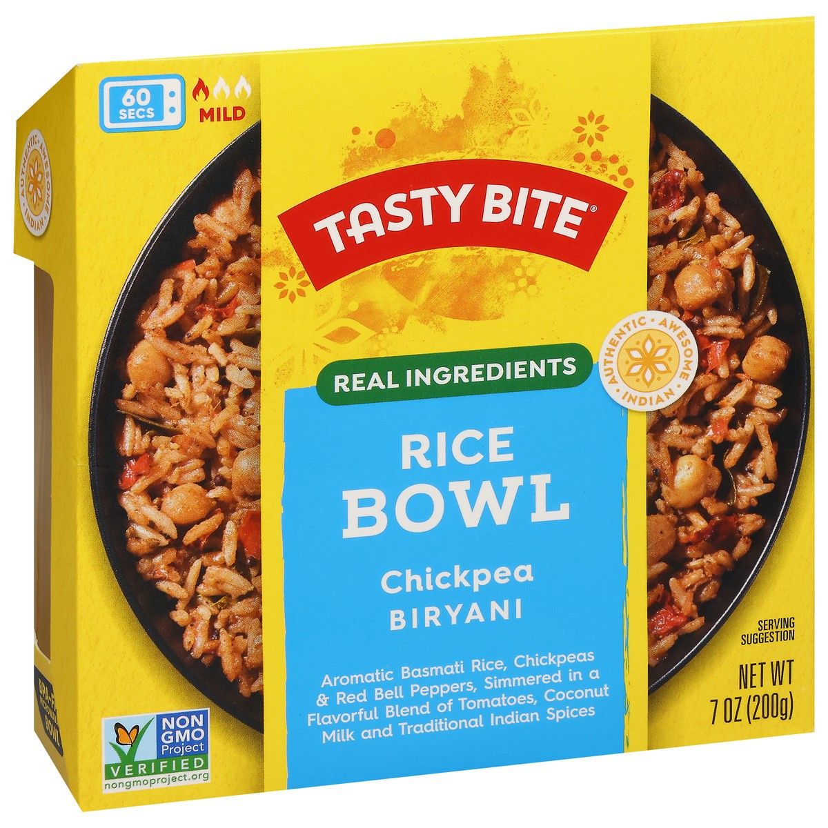 slide 4 of 14, Tasty Bite Bowl Biryni Rice Chckpea, 7 oz