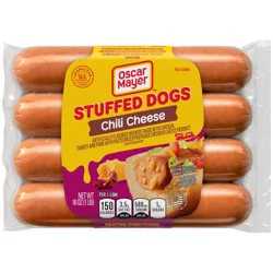 Oscar Mayer Chili Cheese Stuffed Dogs, 8 ct Pack