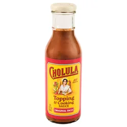 Cholula Taco Topping & Cooking Sauce, 12 fl oz