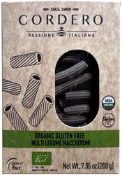 Cordero Organic Gluten Free Multi Legume Maccheroni