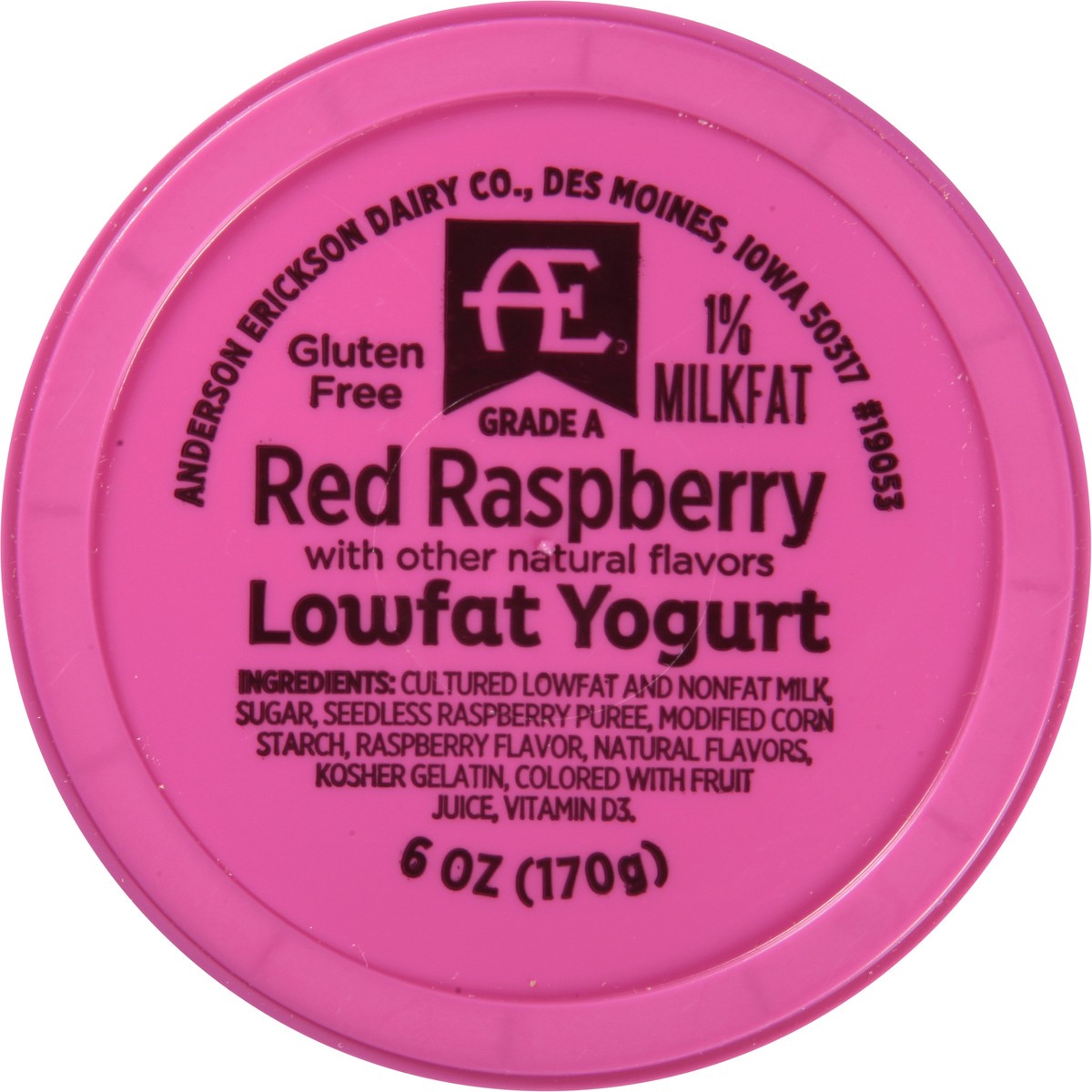 slide 8 of 11, Anderson Erickson Dairy Raspberry Lowfat Yogurt, 6 oz