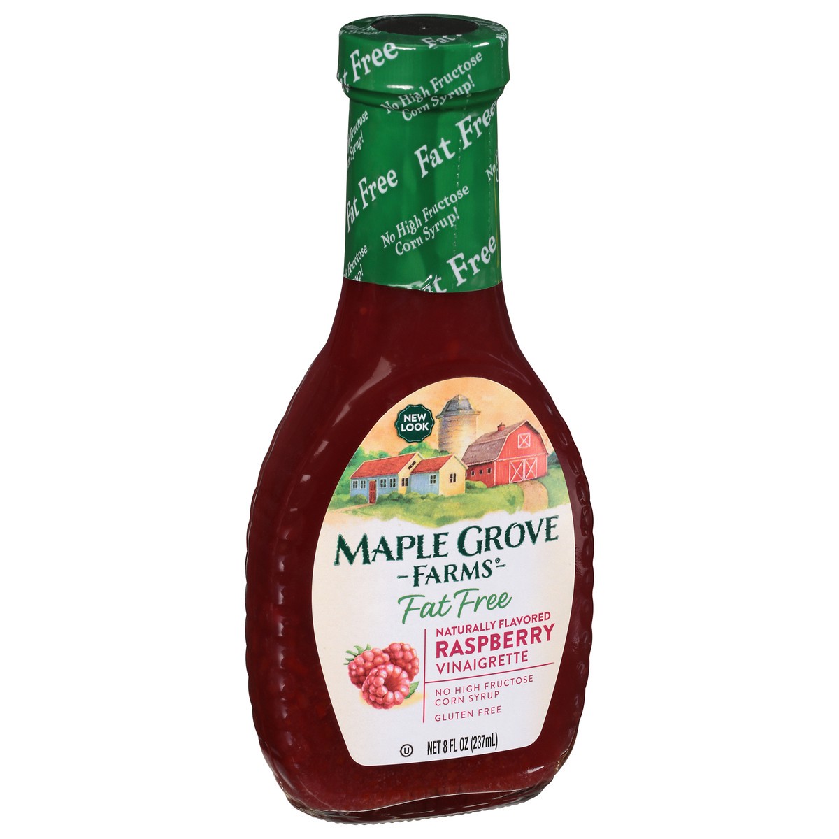 slide 2 of 9, Maple Grove Farms Raspberry Vinaigrette 8 fl oz, 8 fl oz