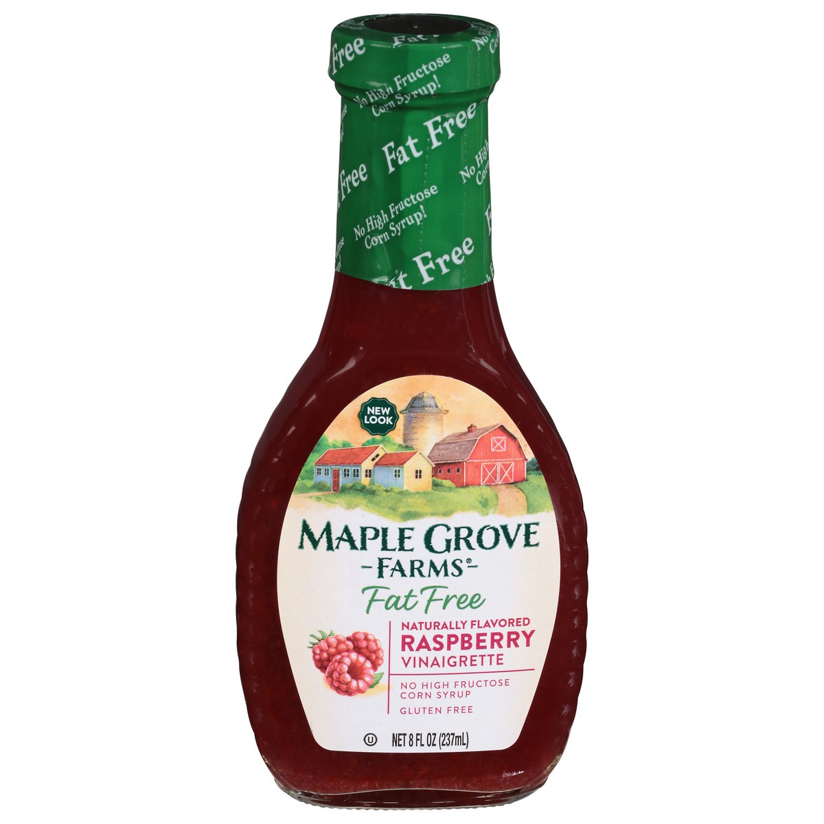 slide 1 of 9, Maple Grove Farms Raspberry Vinaigrette 8 fl oz, 8 fl oz