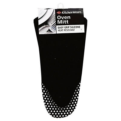 slide 1 of 1, John Ritzenthaler Ritz Silicone Black Dot Oven Mitt, 1 ct