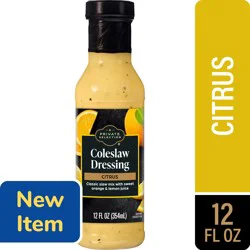 Private Selection® Citrus Coleslaw Dressing, 12 fl oz