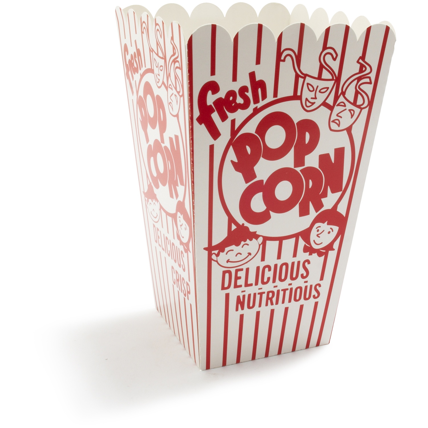 slide 1 of 1, Sur La Table Retro Paper Popcorn Boxes, SM