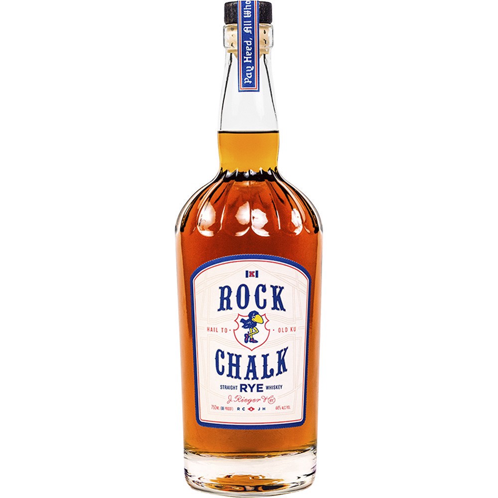 slide 1 of 1, J. Rieger Rock Chalk Straight Rye, 750 ml