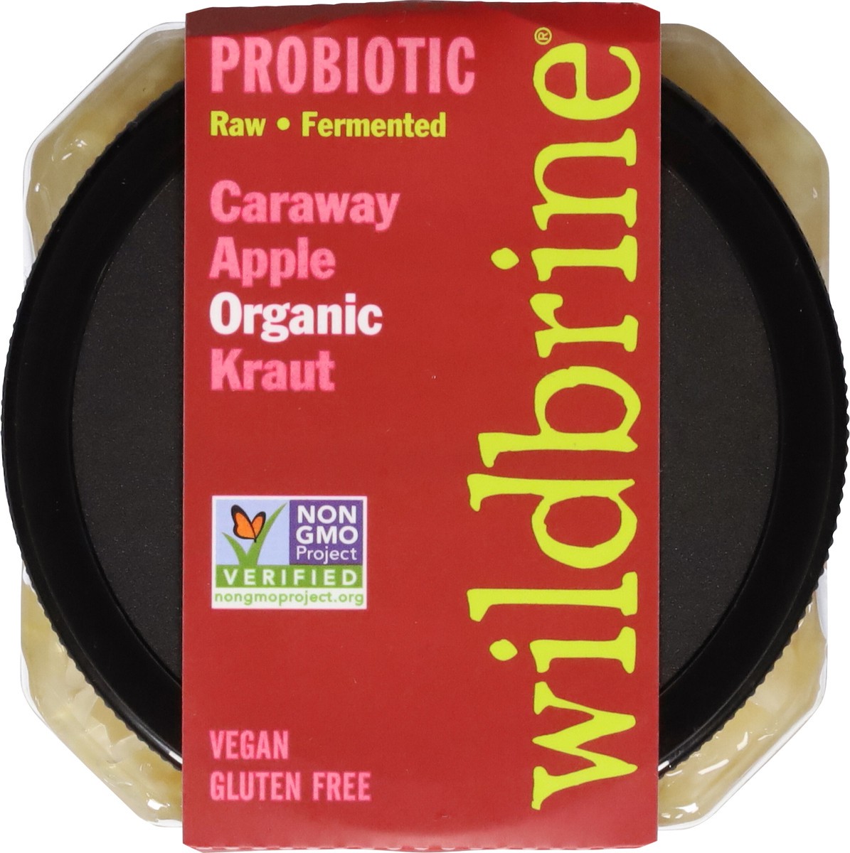 slide 2 of 9, Wildbrine Probiotic Organic Caraway Apple Kraut 18 oz, 18 oz