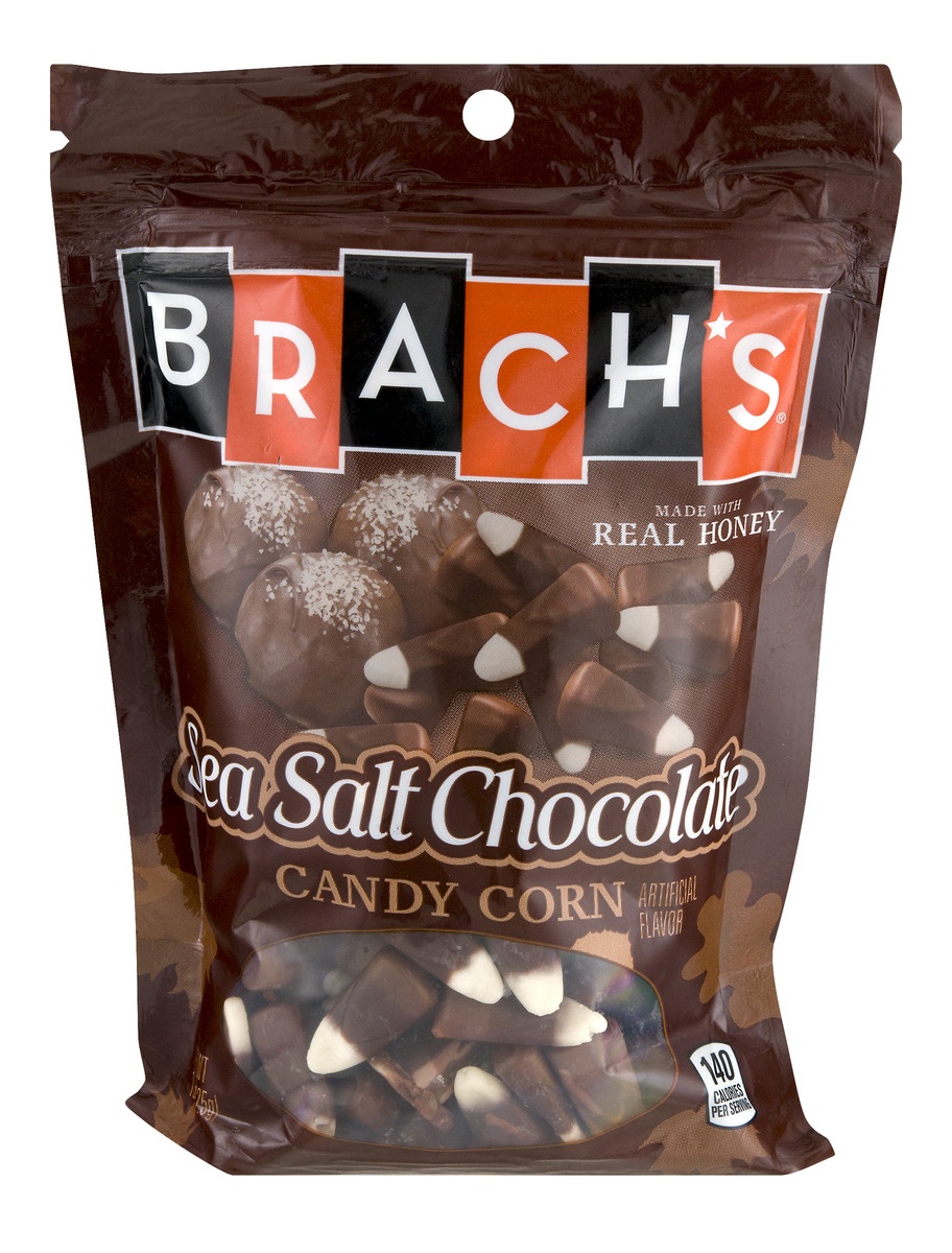 slide 1 of 2, Brach's Candy Corn Sea Salt Chocolate, 15 oz