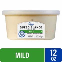 Kroger® Mild Queso Blanco Cheese Dip, 12 oz
