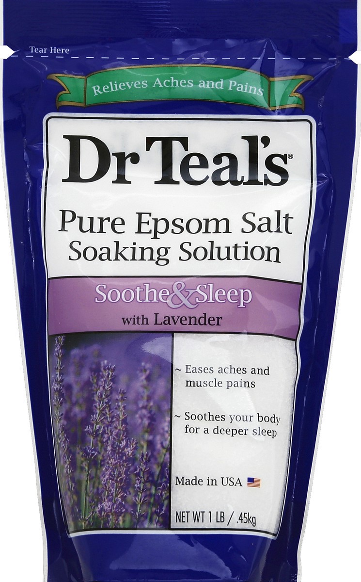 slide 2 of 2, Dr. Teal's Soaking Solution 1 lb, 1 lb