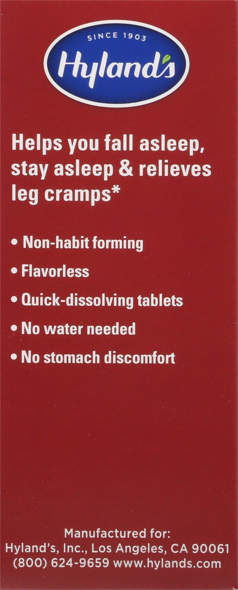 slide 6 of 10, Hyland Leg Cramp Relief PM, 50 ct