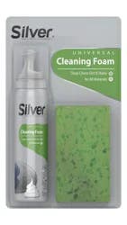 Silver Universal Cleaning Foam With Sponge