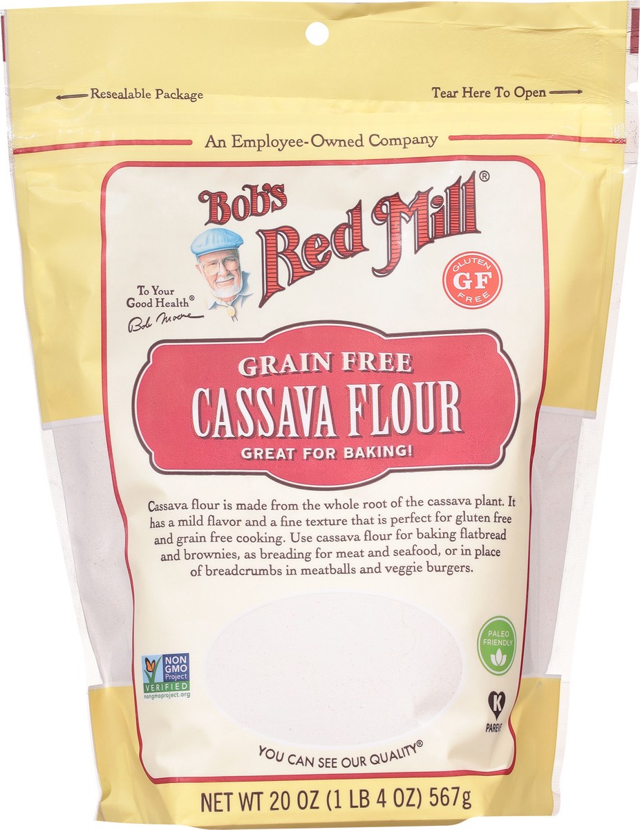 slide 8 of 9, Bob's Red Mill Grain Free Cassava Flour 20 oz, 20 oz