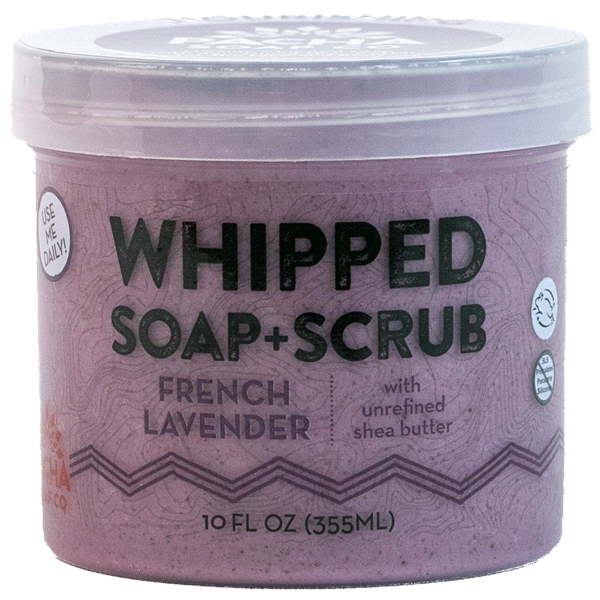 slide 1 of 1, Pacha Soap Whipped Soap & Scrub, 10 oz