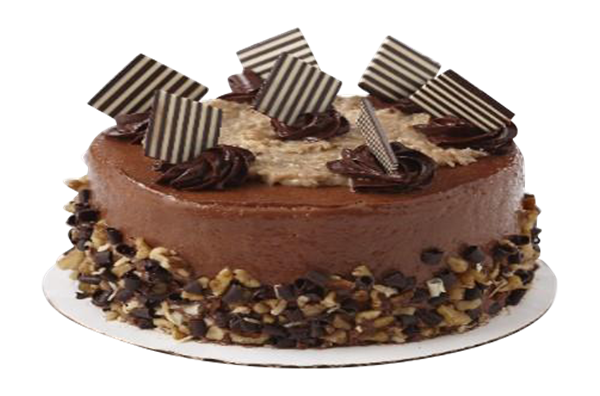 slide 1 of 1, German Chocolate Cake Double Layer 7 Inch, 34 oz