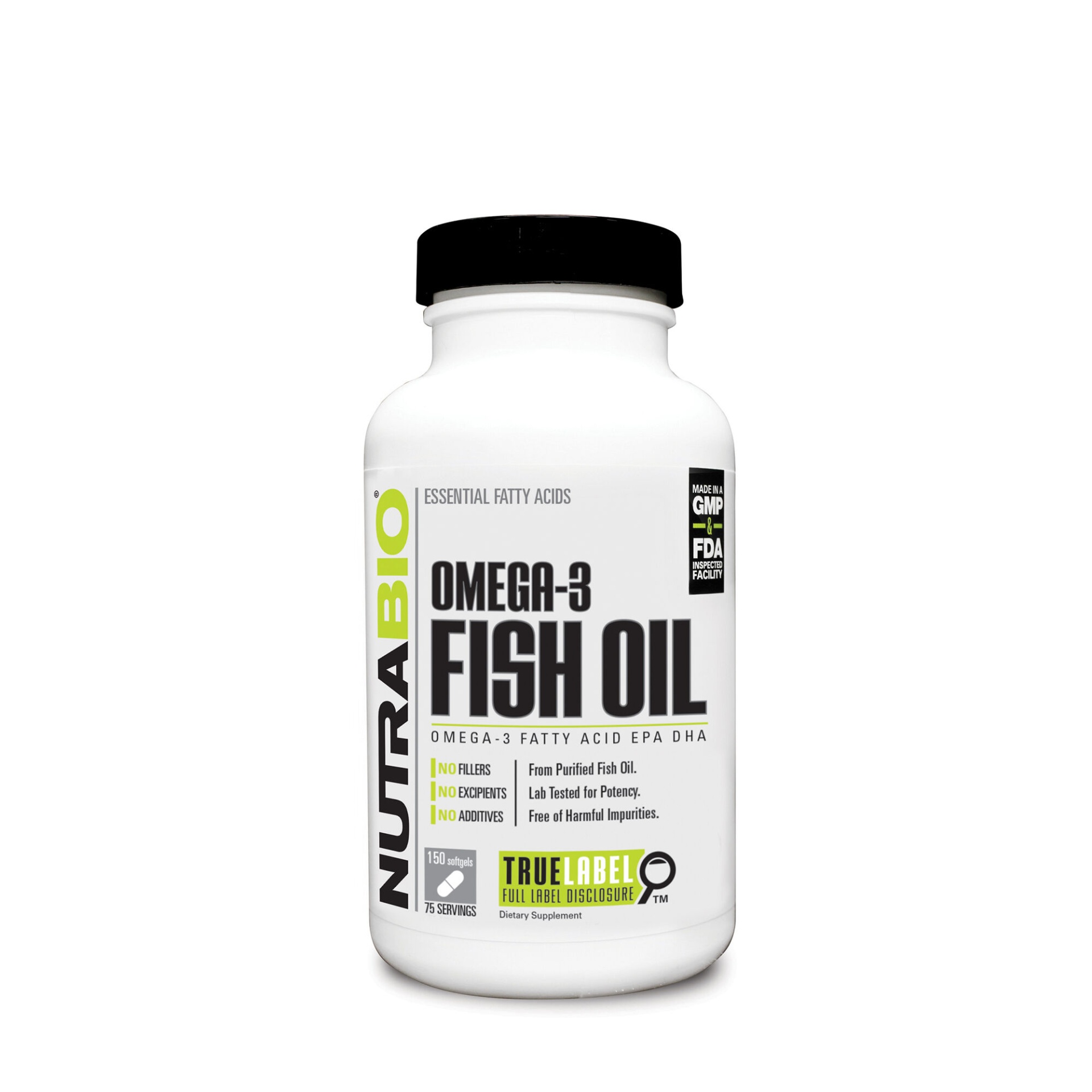 slide 1 of 1, NutraBio Omega-3 Fish Oil, 150 ct