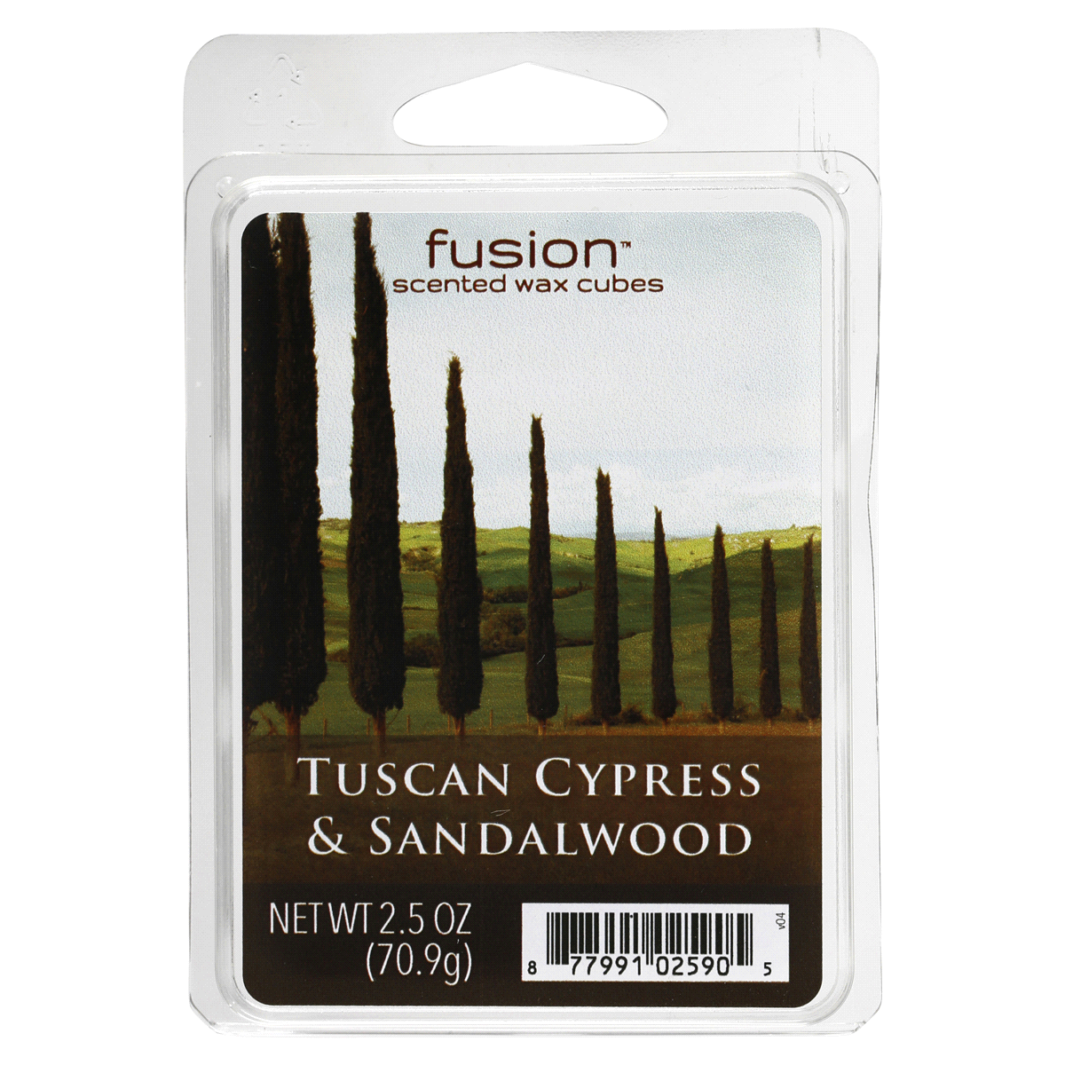 slide 1 of 1, ScentSationals Fusion Tuscan Cypress & Sandalwood Scented Wax Cubes, 2.5 oz