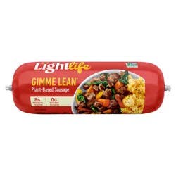 Lightlife Gimme Lean Plant-Based Vegan Breakfast Sausage