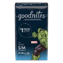 GoodNites Huggies Goodnites Jumbo Boy Small Medium