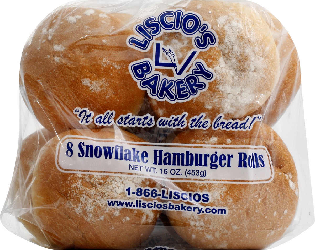 slide 2 of 13, Liscio's Bakery Rolls Snowflake Liscio - EA, 1 ct