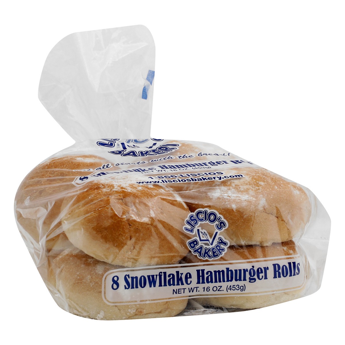 slide 8 of 13, Liscio's Bakery Rolls Snowflake Liscio - EA, 1 ct