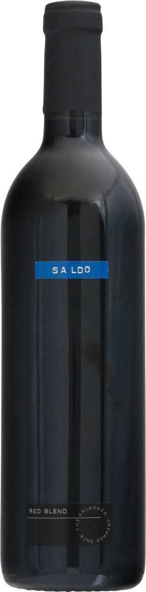 slide 5 of 8, Saldo Red Blend Red Wine by The Prisoner Wine Company, 750 mL Bottle, 750 ml