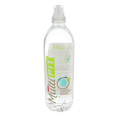 slide 1 of 1, H-E-B Select Ingredients MultiFit Vapor Distilled Electrolyte Water - 700 ml, 700 ml