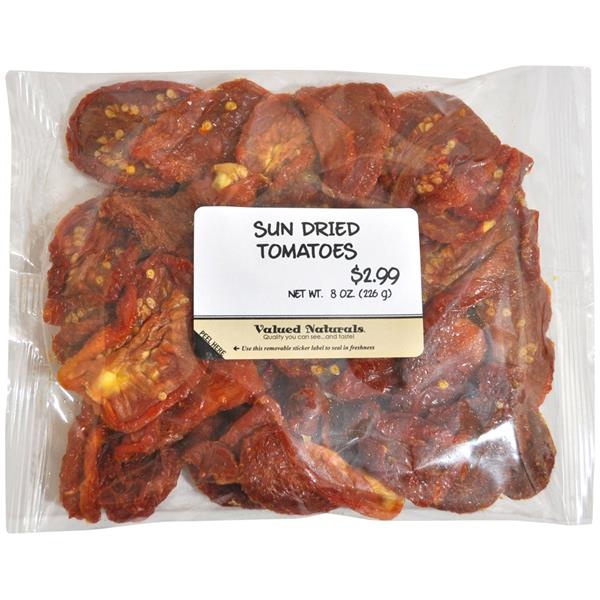 slide 1 of 1, Valued Naturals Sun Dried Tomatoes Prepriced, 8 oz