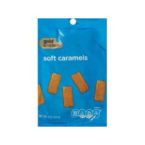 slide 1 of 1, CVS Gold Emblem Soft Caramels, 4 oz