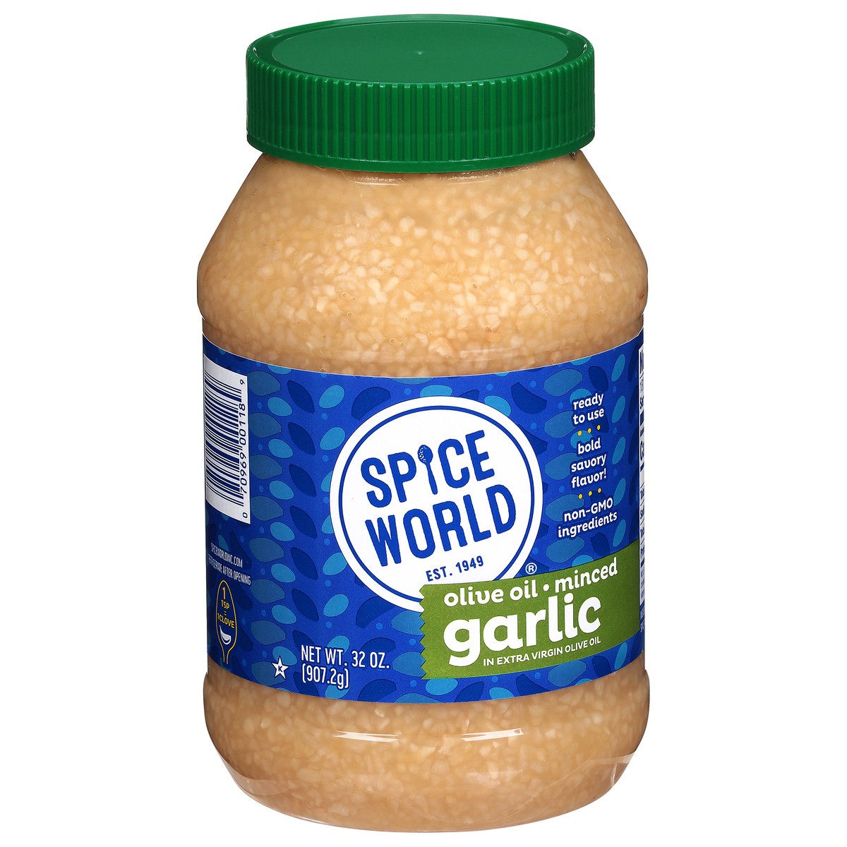 slide 2 of 14, Spice World Minced Garlic in Extra Virgin Olive Oil 32 oz, 32 oz