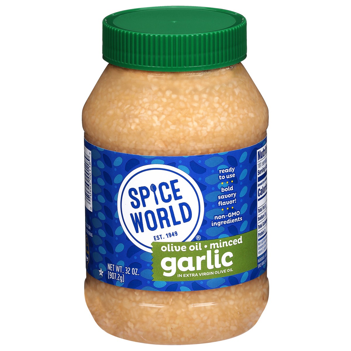 slide 11 of 14, Spice World Minced Garlic in Extra Virgin Olive Oil 32 oz, 32 oz