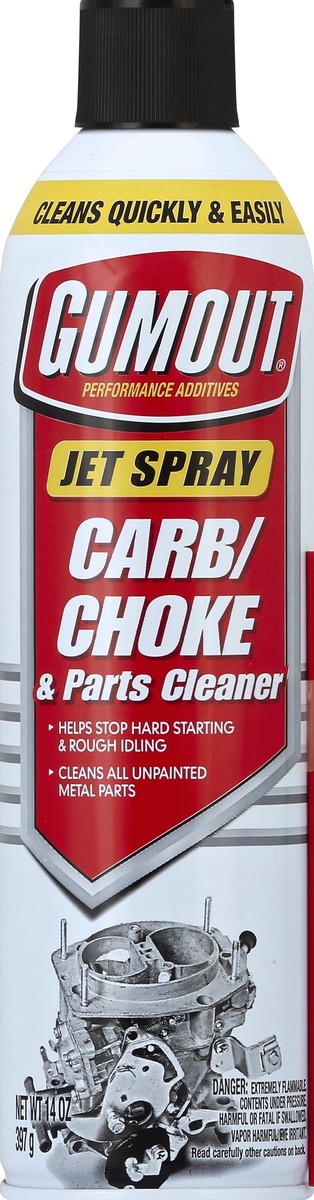 slide 2 of 2, Gumout Carb/Choke & Parts Cleaner, Jet Spray, 1.4 oz