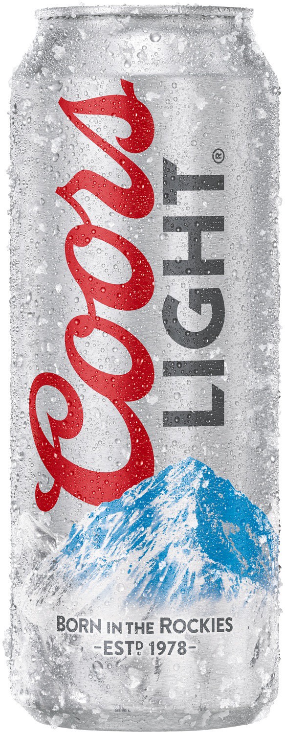 slide 3 of 3, Coors Light American-Style Light Lager Beer, 24 fl oz