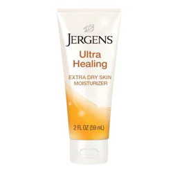 Jergens Ultra Healing Extra Dry Skin Moisturizer Lotion, Unscented, 2 fl oz, Pack of 12 Tubes