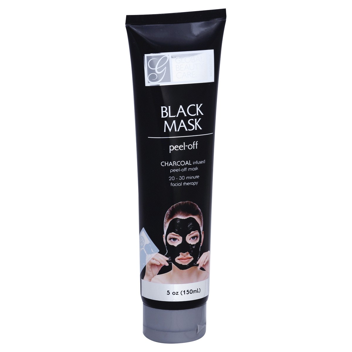 slide 2 of 3, Global Beauty Care Black Mask 5 oz, 5 oz