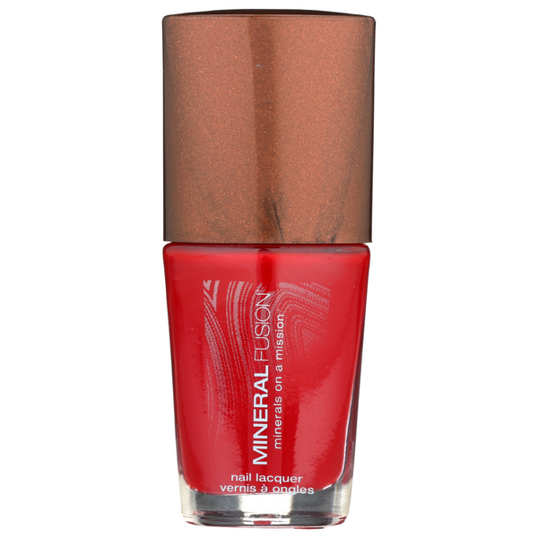 slide 1 of 1, Mineral Fusion Nail Polish - Crimson Clay, 0.33 oz