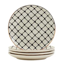 Tabletops Gallery Appetizer Plate Set - Grid