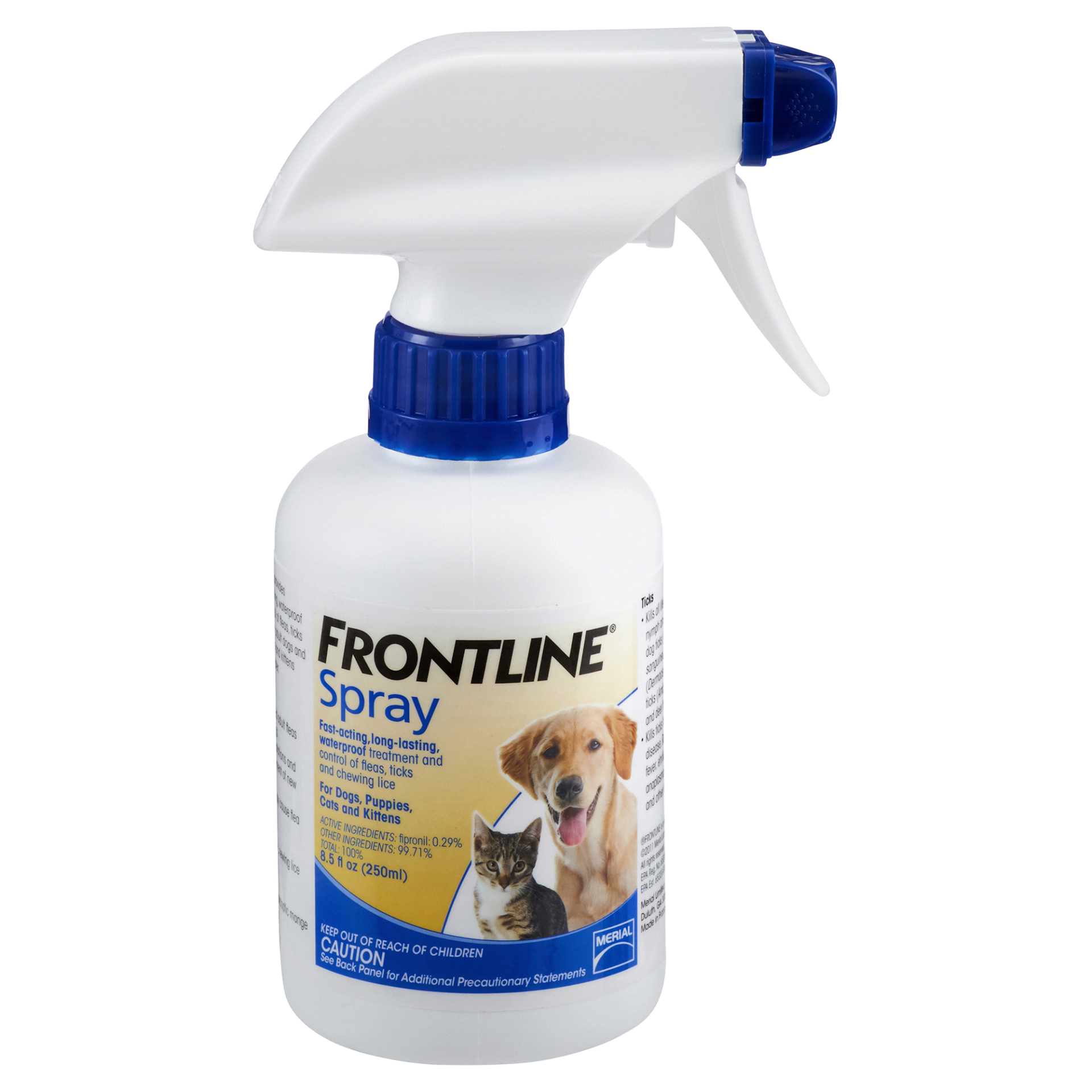 slide 1 of 1, Frontline Flea & Tick Spray, 250 ml