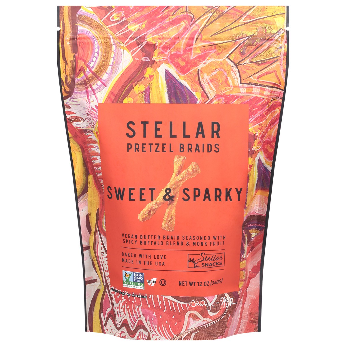 slide 1 of 13, Stellar Sweet & Sparky Pretzel Braids - 12 oz, 12 oz