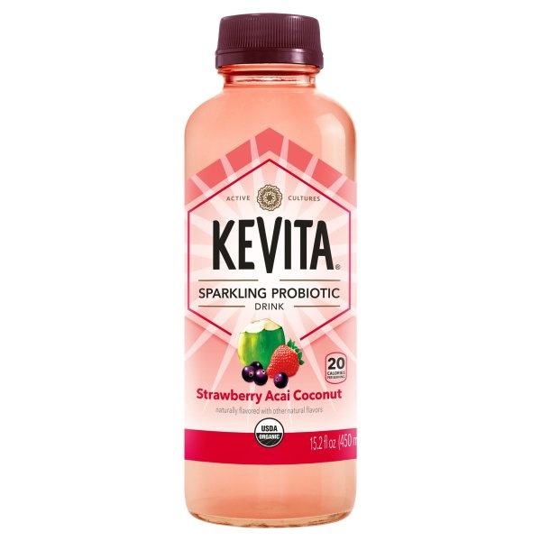 slide 1 of 1, KeVita Strawberry Acai, 1 ct