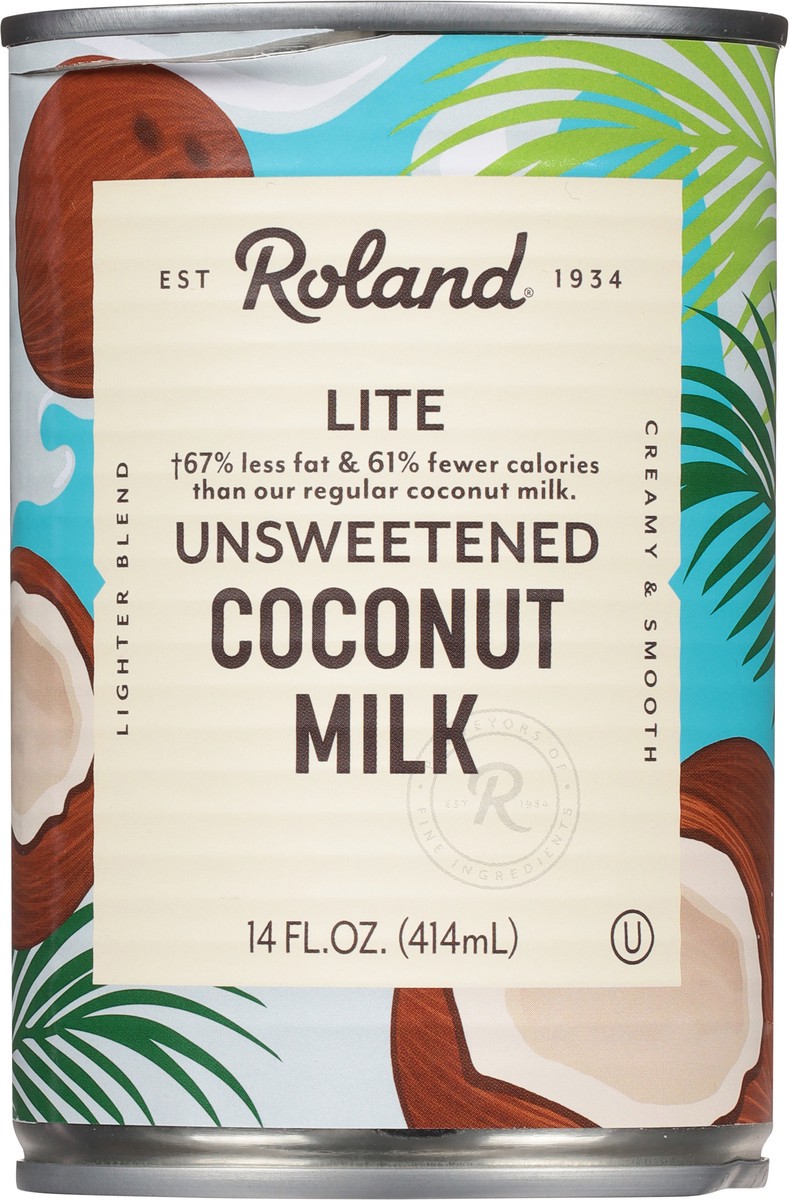 slide 6 of 9, Roland Lite Coconut Milk, 14 oz